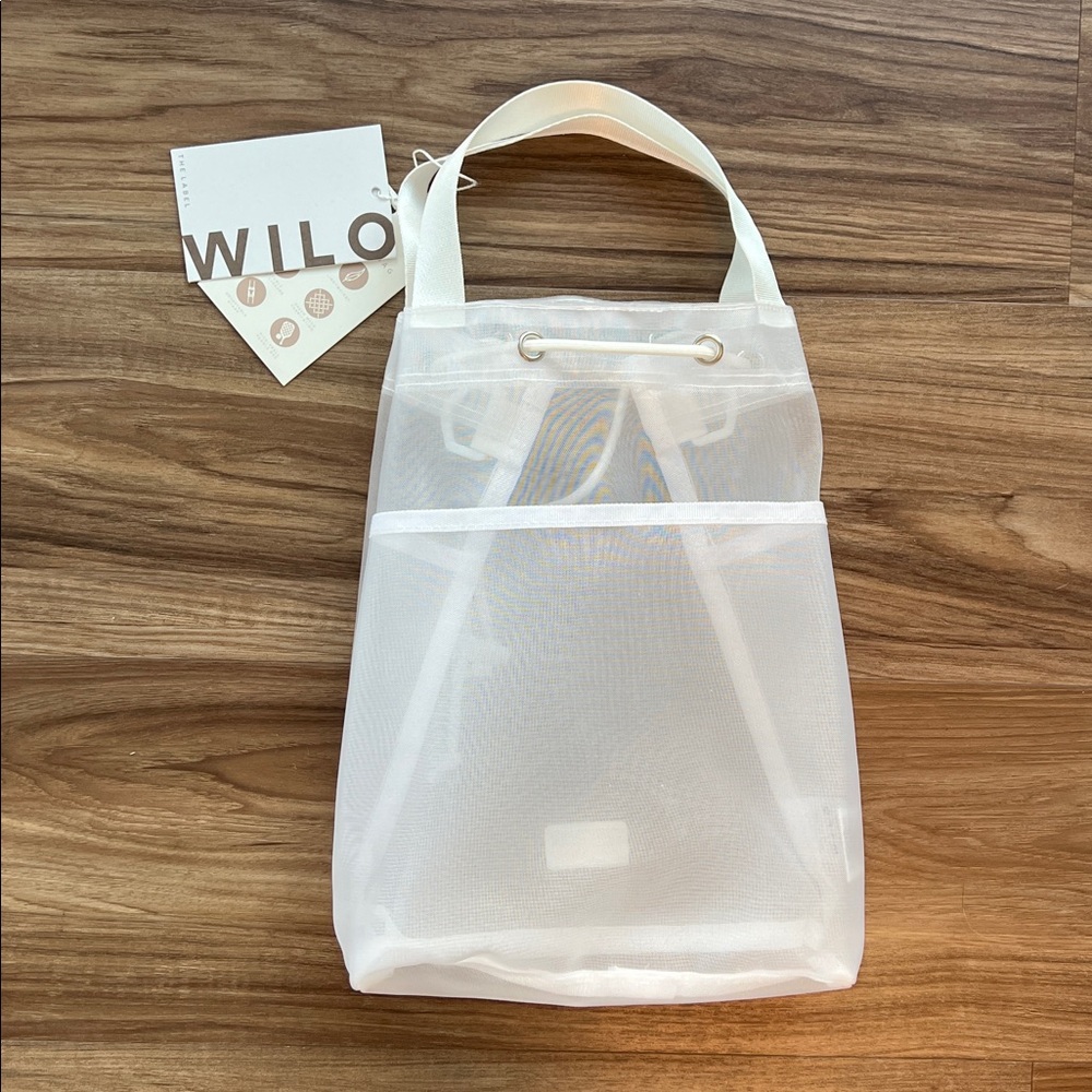 Wilo White Transparent Tote Bag - Picture 6 of 6